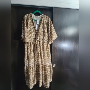 Kaktus Animal Print Dress